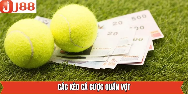 Các loại kèo tennis phổ biến mà nhà cái cung cấp