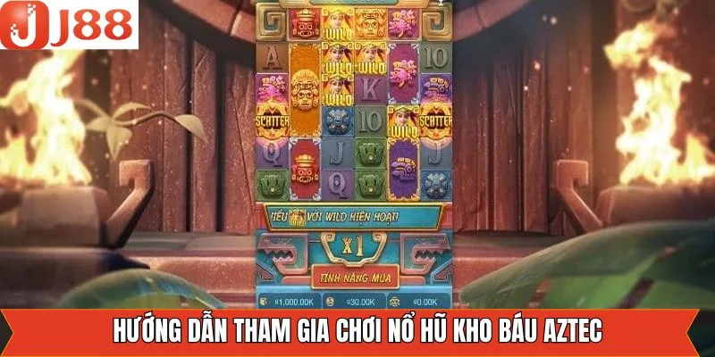 Hướng dẫn về quy trình tham gia vào game kho báu Aztec