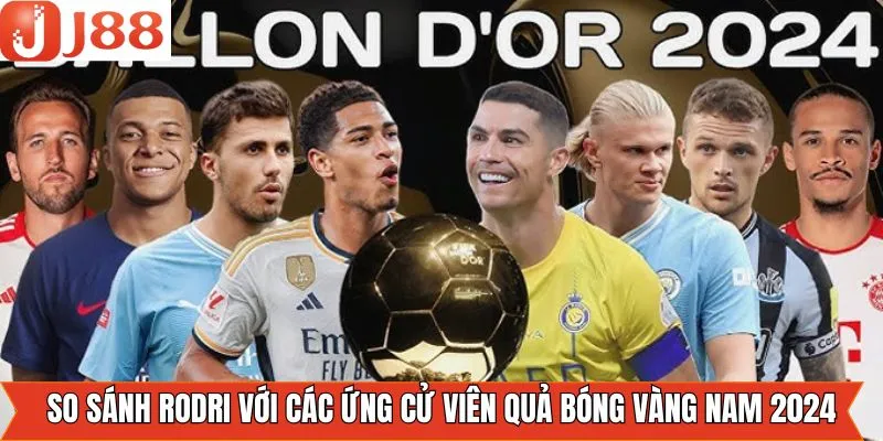 So sánh Rodri với những tên tuổi khác